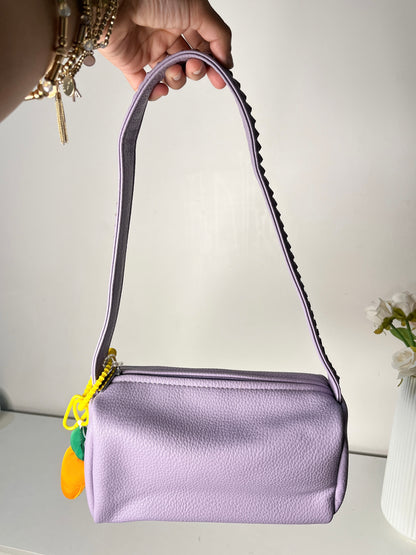 Soft Handbag with cute carrot toy trinket